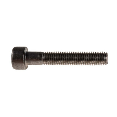 RS PRO Plain Stainless Steel Hex Socket Cap Screw, DIN 912, M5 x 30mm
