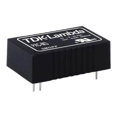 TDK-Lambda PXC-M03 DC-DC Converter, 15V dc/ 0.2A Output, 18 → 75 V dc Input, 3W, PCB Mount, +105°C Max Temp