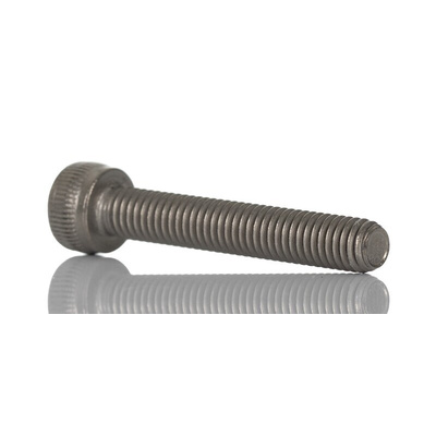 RS PRO Titanium Alloy Hex Socket Cap Screw, DIN 912, M5 x 30mm