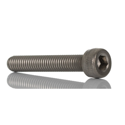 RS PRO Titanium Alloy Hex Socket Cap Screw, DIN 912, M5 x 30mm