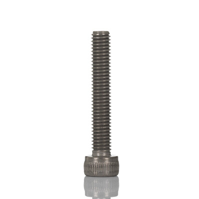 RS PRO Titanium Alloy Hex Socket Cap Screw, DIN 912, M5 x 30mm