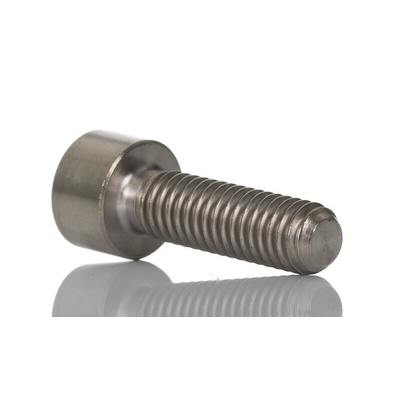 RS PRO Titanium Alloy Hex Socket Cap Screw, DIN 912, M6 x 20mm