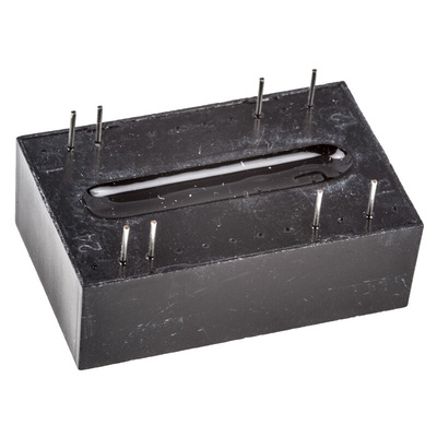 Recom REC3 DC-DC Converter, 5V dc/ 600mA Output, 9 → 36 V dc Input, 3W, Through Hole, +85°C Max Temp -40°C Min