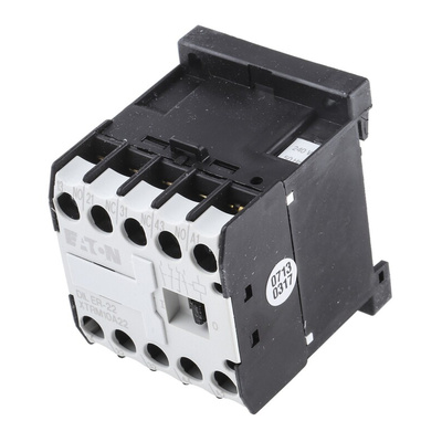 Eaton DILER Series Contactor, 240 V ac Coil, 4-Pole, 3 A, 2NO + 2NC, 400 V ac