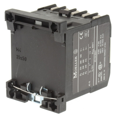 Eaton DILER Series Contactor, 230 V ac Coil, 3 A, 3NO + 1NC, 400 V ac