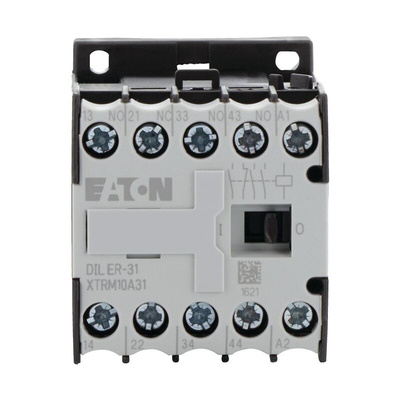 Eaton DILER Series Contactor, 230 V ac Coil, 3 A, 3NO + 1NC, 400 V ac