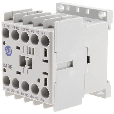 Allen Bradley 700K Series Contactor, 24 V dc Coil, 4-Pole, 10 A, 4NO, 690 V ac