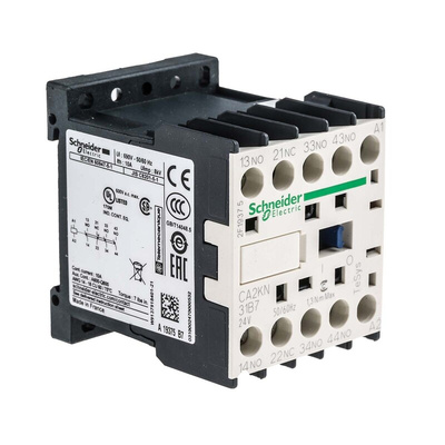 Schneider Electric CA2KN Series Contactor, 10 A, 3NO + 1NC, 690 V ac