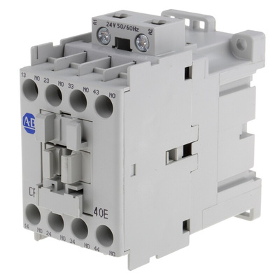 Allen Bradley 700C Series Contactor, 24 V ac Coil, 4-Pole, 10 A, 4NO, 400 V ac