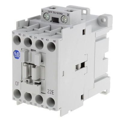 Allen Bradley 700C Series Contactor, 24 V ac Coil, 4-Pole, 10 A, 2NO + 2NC, 400 V ac