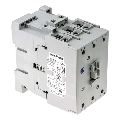 Allen Bradley 100C Series Contactor, 230 V ac Coil, 3-Pole, 85 A, 45 kW, 3NO, 690 V ac