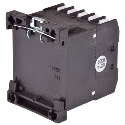 Eaton Contactor, 230 V ac Coil, 3-Pole, 9 A, 3 kW, 3NO, 400 V ac