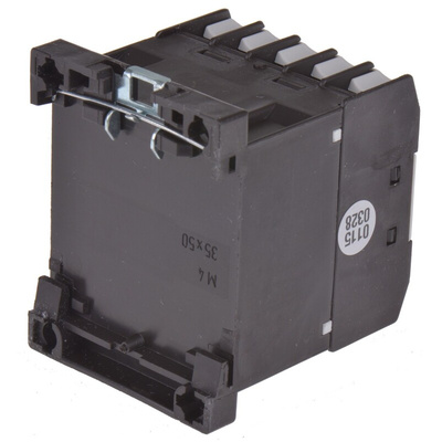 Eaton Contactor, 230 V ac Coil, 1-Pole, 9 A, 4 kW, 4NO, 400 V ac