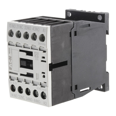 Eaton Contactor Relay, 24 V dc Coil, 4-Pole, 4 A, 3NO + 1NC, 415 V ac
