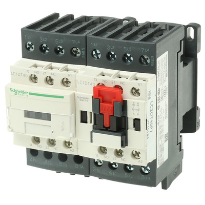Schneider Electric LC2D Series Contactor, 230 V ac Coil, 4-Pole, 40 A, 4NO, 690 V ac