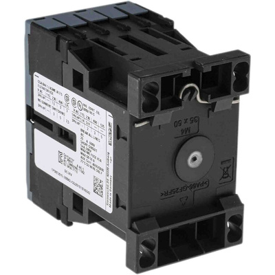 Siemens 3RT2 Series Contactor, 24 V dc Coil, 3-Pole, 7 A, 3 kW, 3NO, 400 V ac