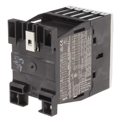 Eaton Contactor, 24 V ac Coil, 3-Pole, 7 A, 3 kW, 3NO, 400 V ac
