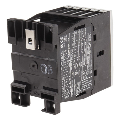 Eaton Contactor, 400 V ac Coil, 3-Pole, 7 A, 3 kW, 3NO, 400 V ac