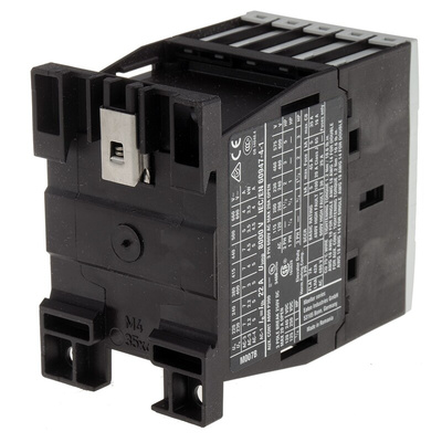 Eaton Contactor, 24 V ac Coil, 3-Pole, 7 A, 3 kW, 3NO, 400 V ac