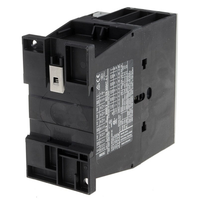 Eaton Contactor, 24 V ac Coil, 3-Pole, 25 A, 11 kW, 3NO, 400 V ac
