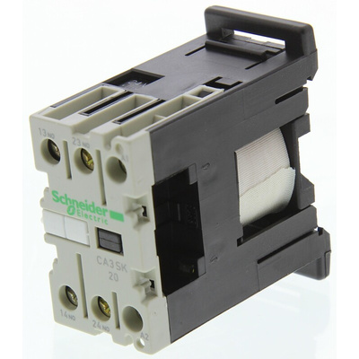 Schneider Electric CA3SK Series Contactor, 10 A, 2NO, 600 V ac