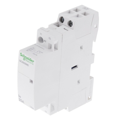Schneider Electric GC25 Series Contactor, 230 V ac Coil, 2-Pole, 25 A, 2NC, 250 V ac