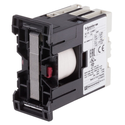 Schneider Electric LC1S Series Contactor, 24 V ac Coil, 2-Pole, 6 A, 2NO, 690 V ac