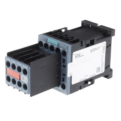 Siemens 3RH2 Series Contactor, 24 V dc Coil, 10 A, 4 W, 6NO + 2NC, 690 V ac