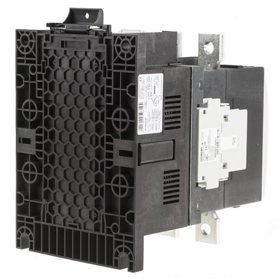 Siemens 3RT1 Series Contactor, 400 V ac Coil, 3-Pole, 265 A, 160 kW, 3NO, 400 V ac