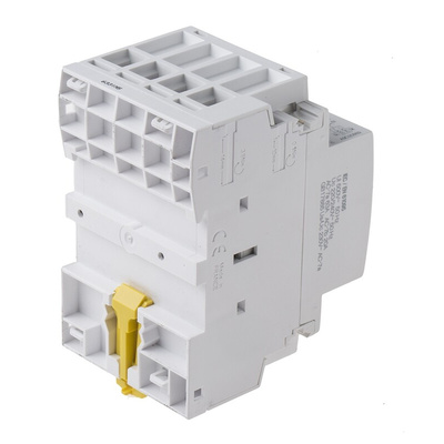 Schneider Electric iCT Series Contactor, 230 V ac Coil, 4-Pole, 63 A, 3NO + 1NC, 400 V ac