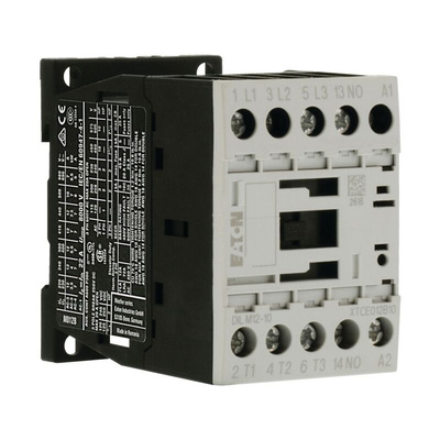 Eaton Contactor, 24 V ac Coil, 3-Pole, 12 A, 5.5 kW, 3NO, 400 V ac