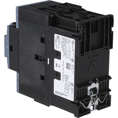Siemens 3RT2 Series Contactor, 230 V ac Coil, 3-Pole, 50 A, 22 kW, 3NO, 400 V ac