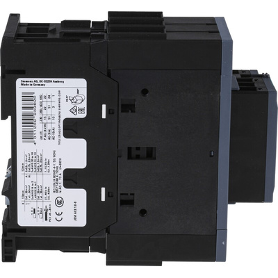 Siemens 3RT2 Series Contactor, 230 V ac Coil, 3-Pole, 50 A, 22 kW, 3NO, 400 V ac