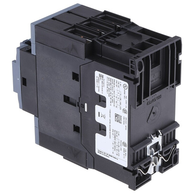 Siemens 3RT2 Series Contactor, 230 V ac Coil, 3-Pole, 65 A, 30 kW, 3NO, 400 V ac