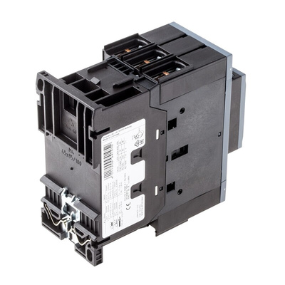 Siemens 3RT2 Series Contactor, 230 V ac Coil, 3-Pole, 80 A, 37 kW, 3NO, 400 V ac