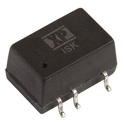 XP Power ISK DC-DC Converter, 5V dc/ 50mA Output, 21.6 → 26.4 V dc Input, 0.25W, Surface Mount, +105°C Max Temp