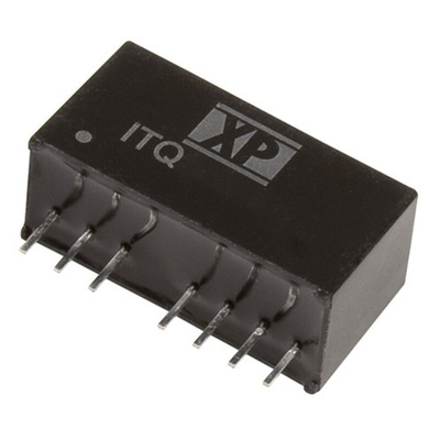 XP Power ITQ DC-DC Converter, 5V dc/ 1.2A Output, 18 → 75 V dc Input, 6W, Through Hole, +100°C Max Temp -40°C