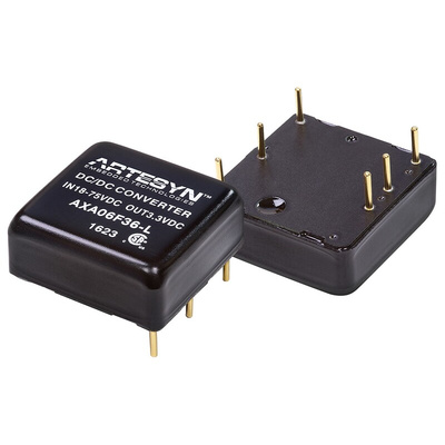 Artesyn Embedded Technologies AXA DC-DC Converter, 12V dc/ 2.09A Output, 9 → 36 V dc Input, 25W, Through Hole,
