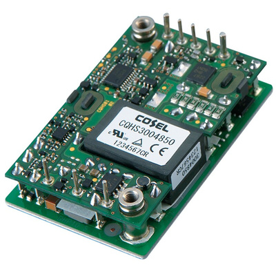 Cosel CQHS DC-DC Converter, 32V dc/ 7.9A Output, 36 → 76 V dc Input, 252.8W, PCB Mount, +85°C Max Temp -40°C Min
