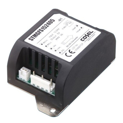 Cosel STMGFS DC-DC Converter, 15V dc/ 2A Output, 18 → 76 V dc Input, 30W, PCB Mount, +70°C Max Temp -20°C Min