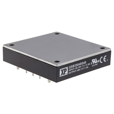 XP Power QSB400 DC-DC Converter, 48V dc/ 8.3A Output, 9 → 36 V dc Input, 400W, PCB Mount, +100°C Max Temp -40°C