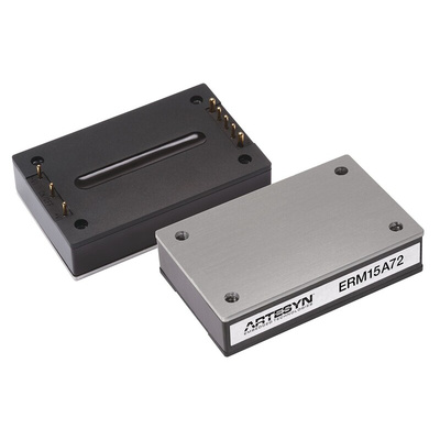 Artesyn Embedded Technologies ERM75 DC-DC Converter, 5V dc/ 15A Output, 66 → 160 V dc Input, 75W, Through Hole,