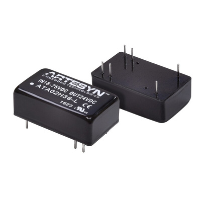 Artesyn Embedded Technologies ATA DC-DC Converter, 24V dc/ 335mA Output, 9 → 36 V dc Input, 8W, Through Hole,