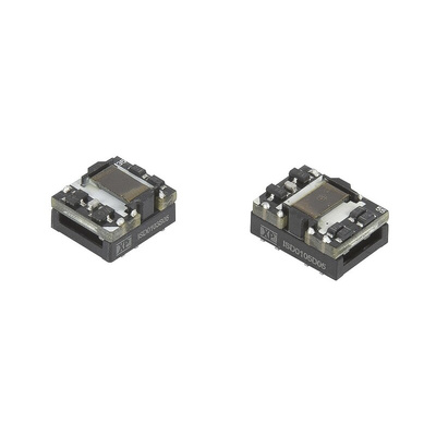 XP Power ISD01 DC-DC Converter, ±3.3V dc/ ±151mA Output, 2.97 → 3.63 V dc Input, 1W, Surface Mount, +105°C Max