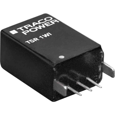 TRACOPOWER TSR 1-48240WI DC-DC Converter, 24V dc/ 700mA Output, 33 → 72 V dc Input, Through Hole, +80°C Max Temp