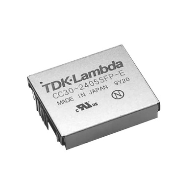 TDK-Lambda CC-P-E DC-DC Converter, 12V dc/ 2.5A Output, 18 → 36 V dc Input, 30W, Through Hole, +85°C Max Temp