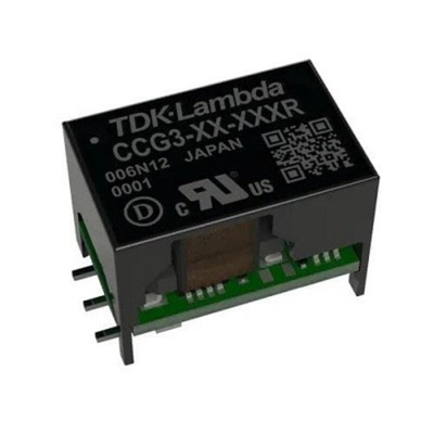TDK-Lambda CCG Isolated DC-DC Converter, 3.3V dc/, 4.5 → 18 V dc Input, 3W, Surface Mount