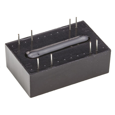 Recom REC5 DC-DC Converter, 5V dc/ 1A Output, 9 → 18 V dc Input, 5W, Through Hole, +75°C Max Temp -25°C Min Temp