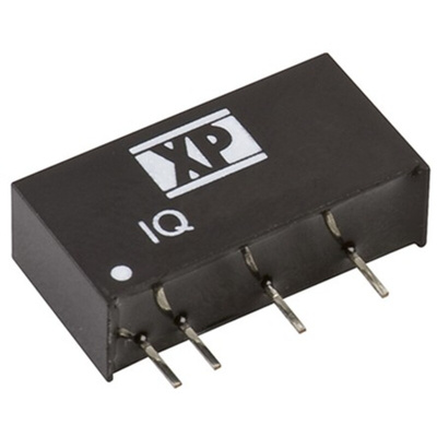 XP Power IQ DC-DC Converter, 12V dc/ 83mA Output, 21.6 → 26.4 V dc Input, 1W, Through Hole, +85°C Max Temp -40°C