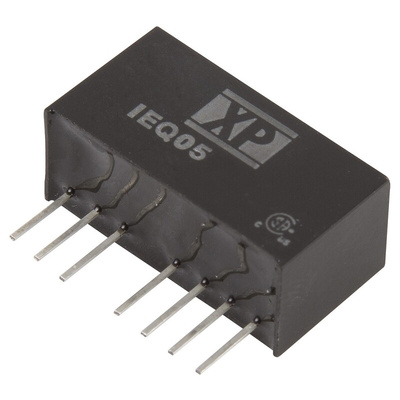 XP Power IEQ DC-DC Converter, ±15V dc/ ±167mA Output, 9 → 36 V dc Input, 5W, Through Hole, +90°C Max Temp -40°C